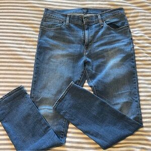 Mens J-Crew Skinny Medium Wash Jeans